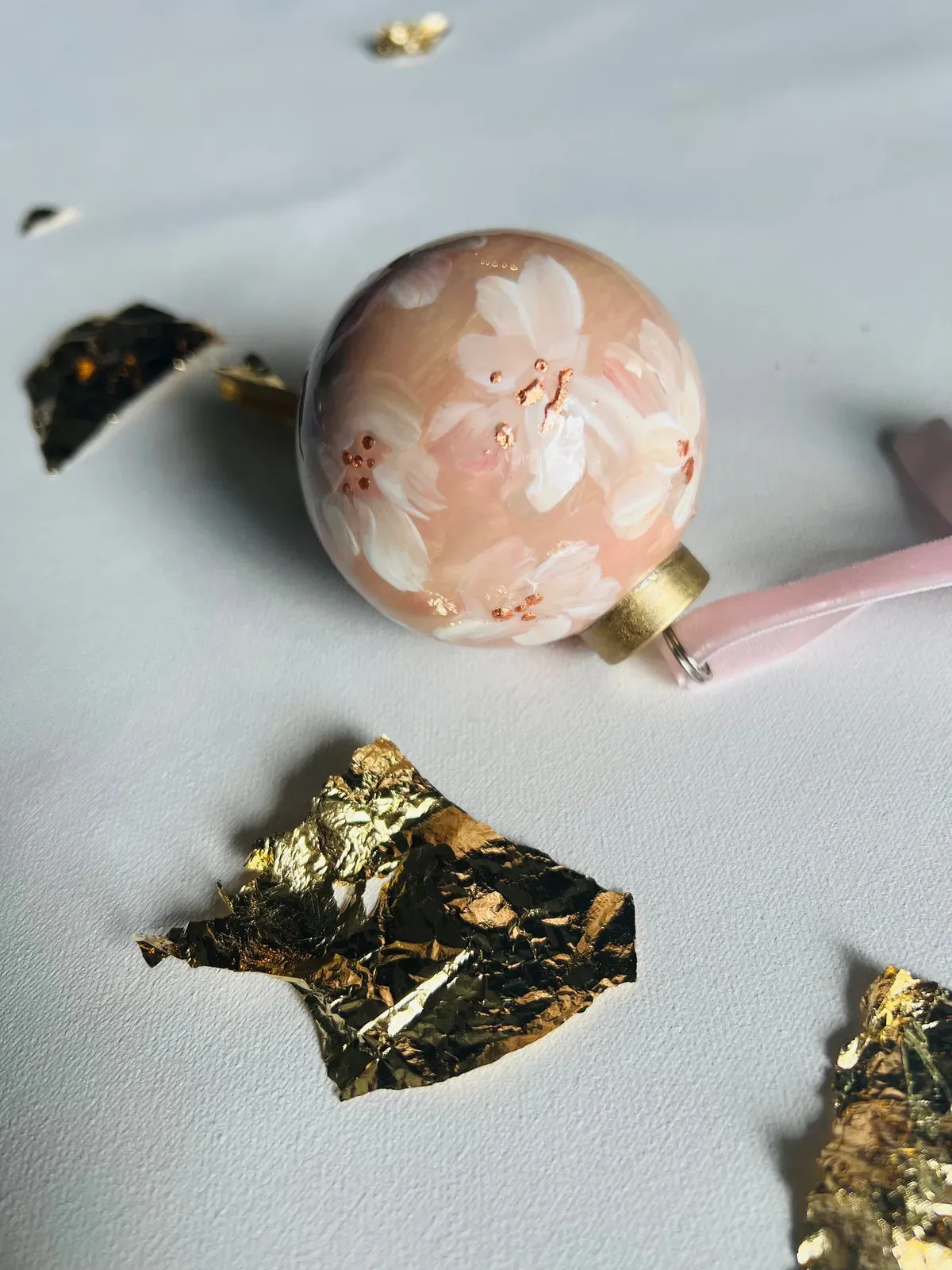 Ornaments — Blushing Pink, by Kelly Aiken